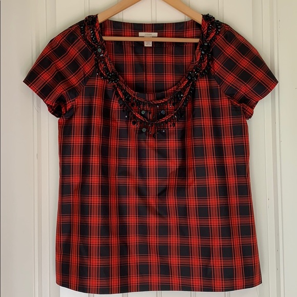 🥂J.Crew silk blouse, perfect for the holidays! - Picture 6 of 8